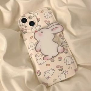 Iphone Pro Max Pink Rabbit Phone Case